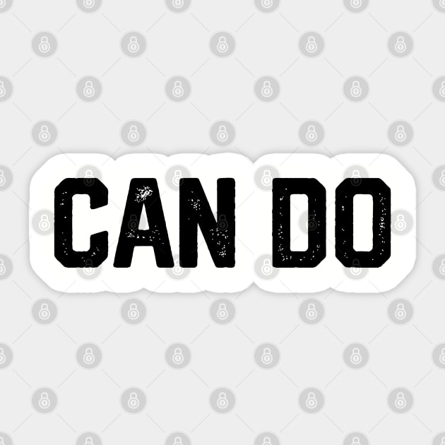 Can Do Sticker by Litehouse Tees